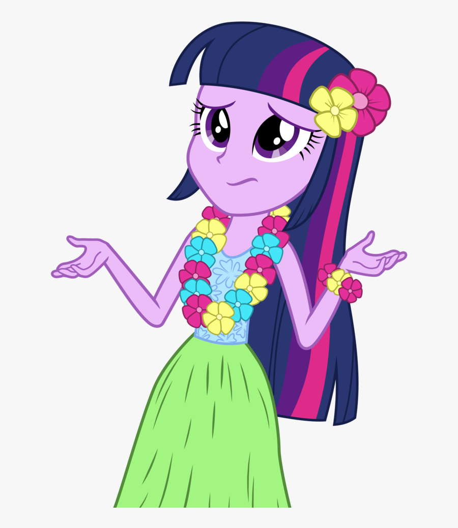 Mohawgo, Clothes, Equestria Girls, Grass Skirt, Hulalight, - Twilight Sparkle Hula, Transparent Clipart