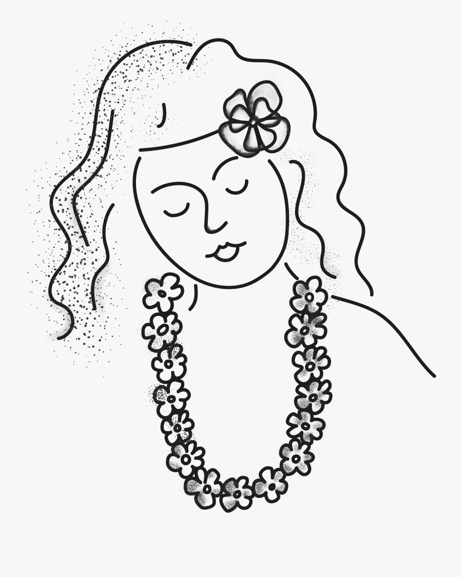 Hula Hula Amsterdam"s Island Life - Sketch, Transparent Clipart