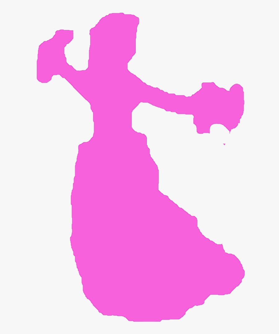 Transparent Hula Girl Png - Silhouette, Transparent Clipart