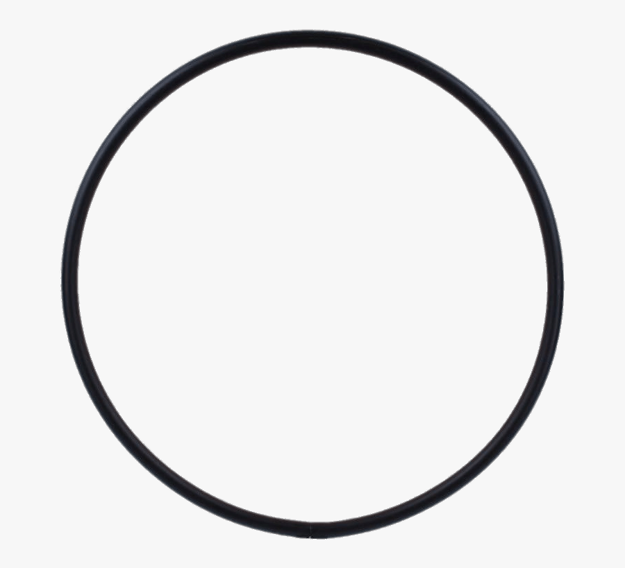 Black Hula Hoop - Transparent Black Circle Png, Transparent Clipart