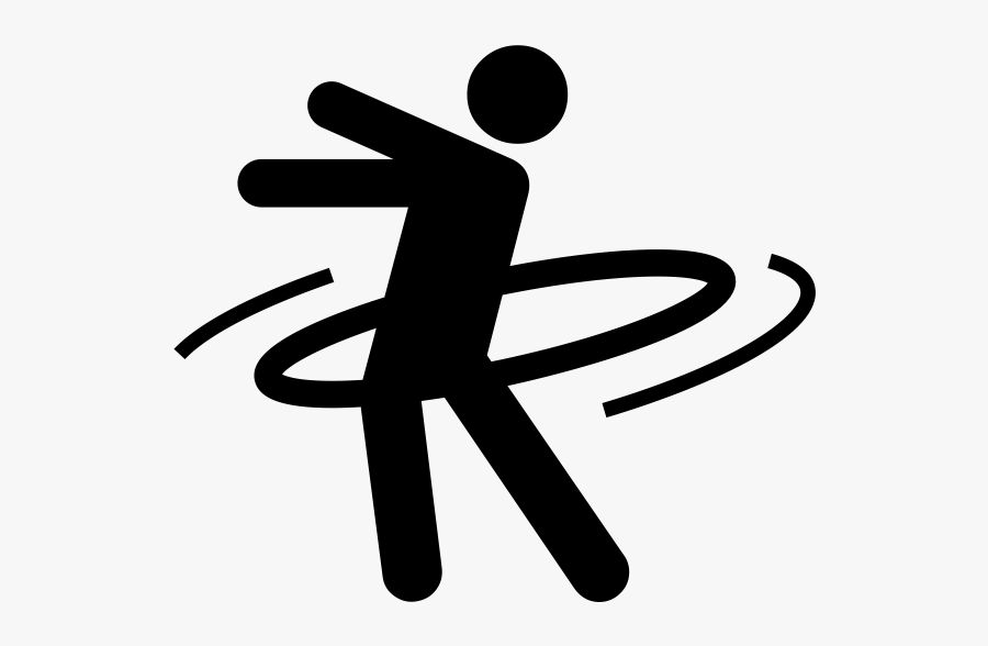 Hula Hoops Computer Icons Hooping - Hula Hoop Icon Png, Transparent Clipart