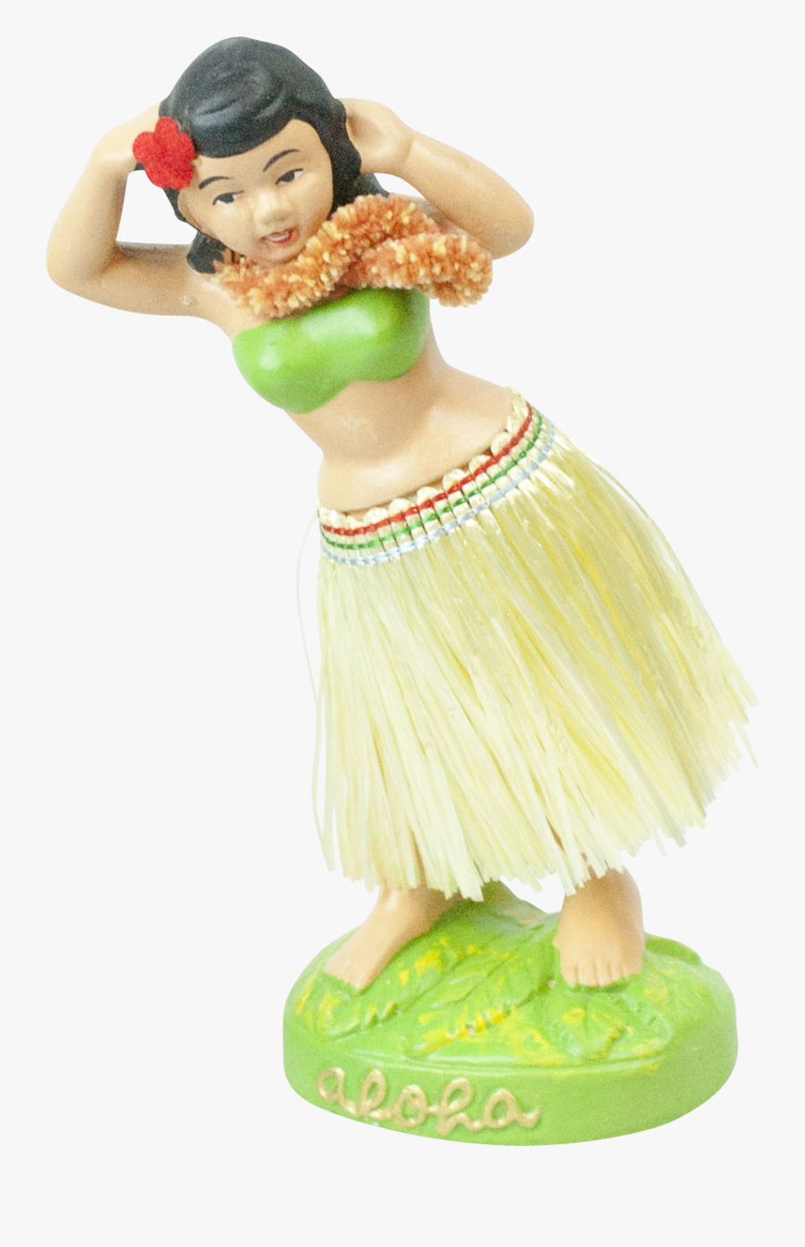 1950s Classic Hula Girl Dashboard Wiggler In The Box - Hula, Transparent Clipart