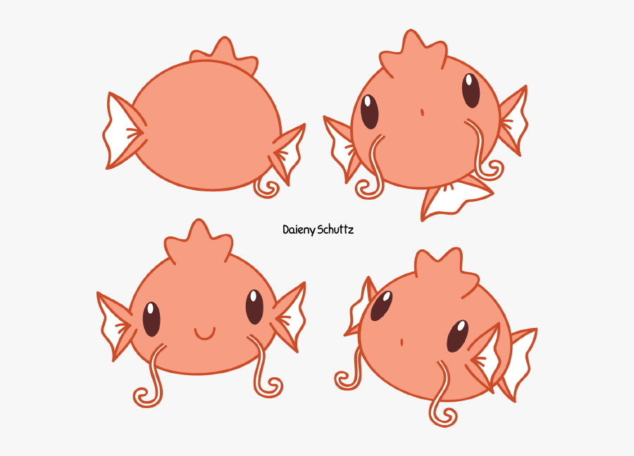 Transparent Koi Png - Carpa Chibi, Transparent Clipart