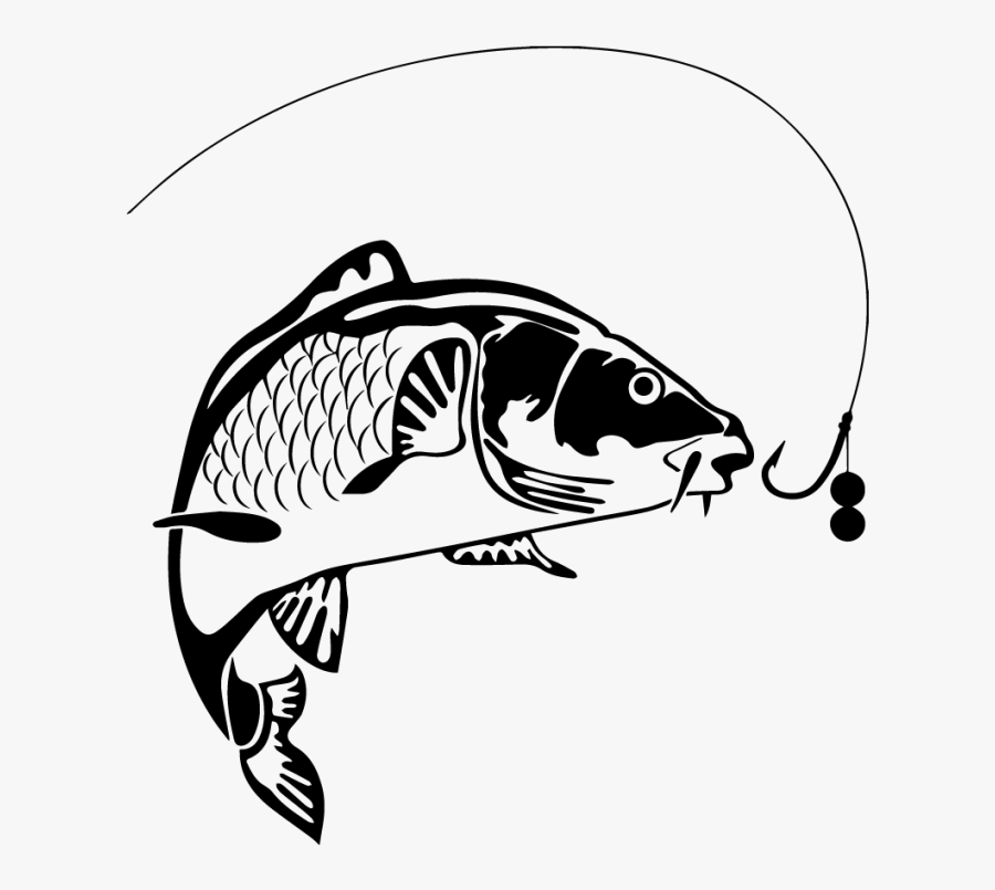 Koi Carp Fishing - Transparent Carp Logo, Transparent Clipart