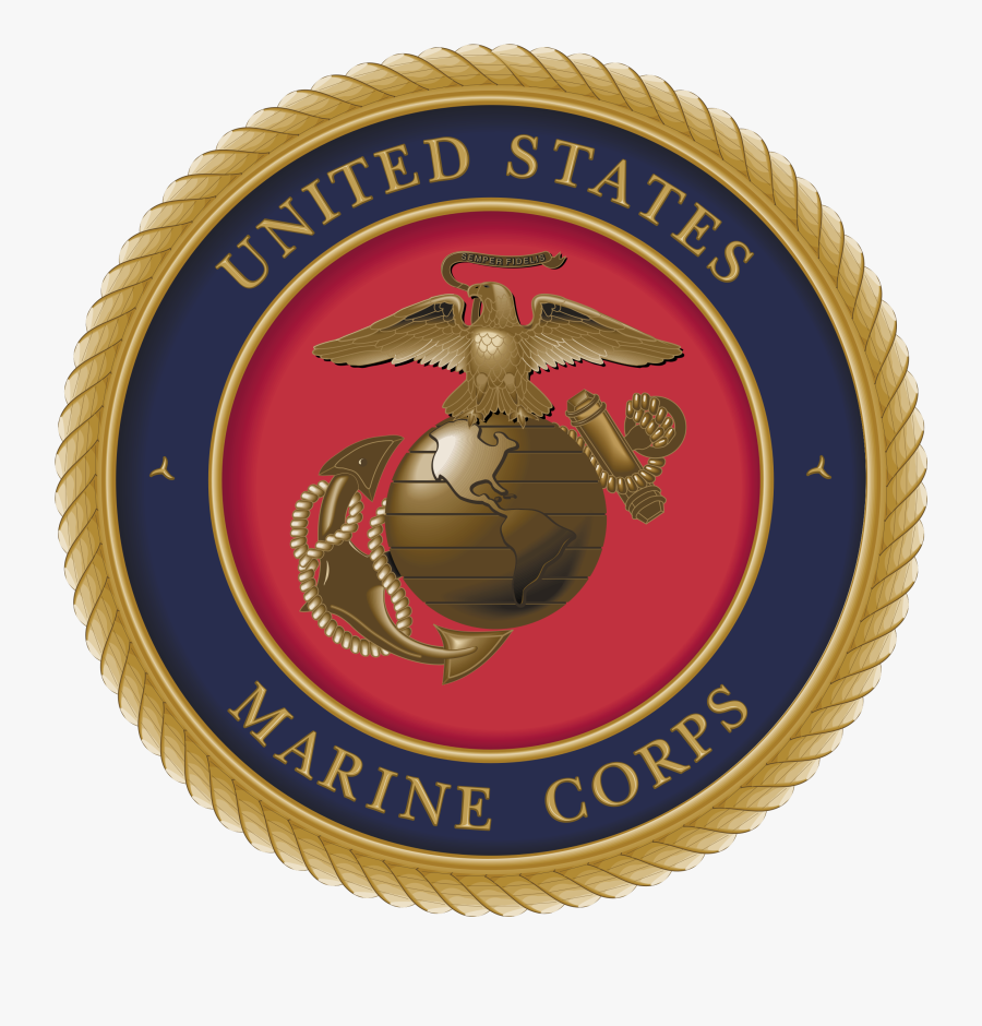 Useful For Developer Marine Corps Clipart Bese64 Converted - Emblem, Transparent Clipart
