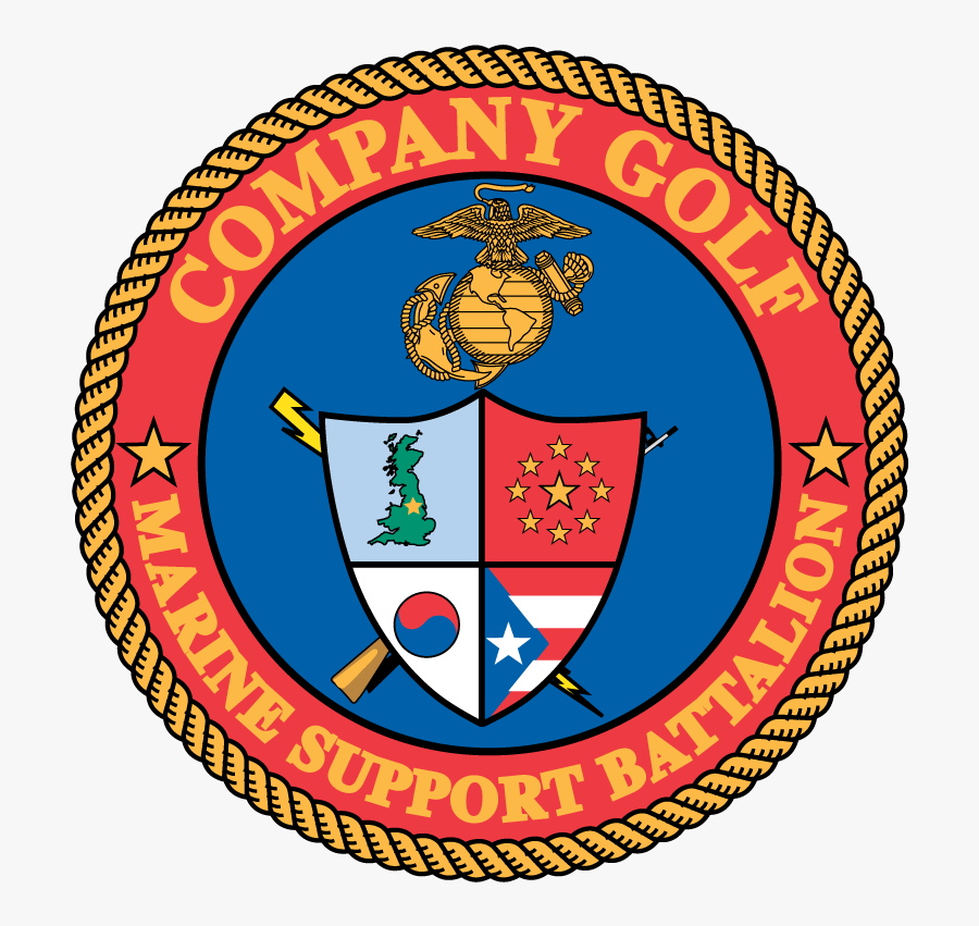 Company Golf Marine Support Battalion - Camp Lemonnier, Transparent Clipart