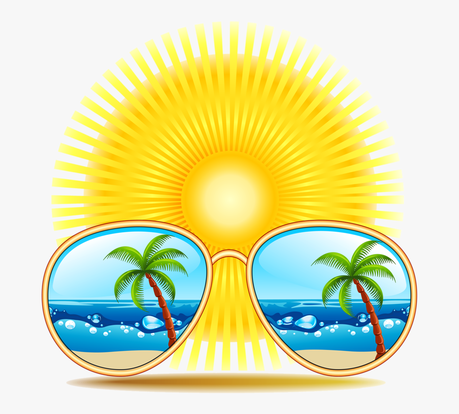 Marine Photography Sunglasses Stock Png Download Free - Summer Sunglasses Vector Png, Transparent Clipart