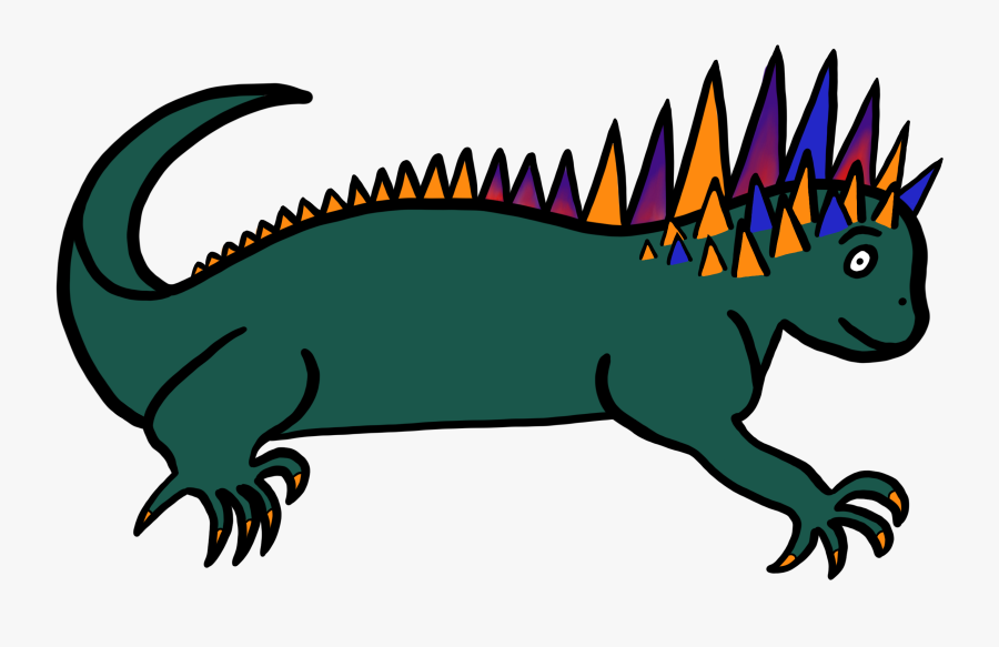 Meet Benjamin, The Marine Iguana Member Of The Endangered, Transparent Clipart