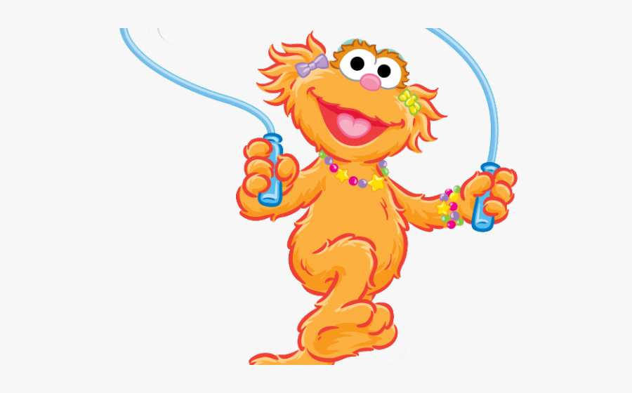 Zoey Background Sesame Street, Transparent Clipart