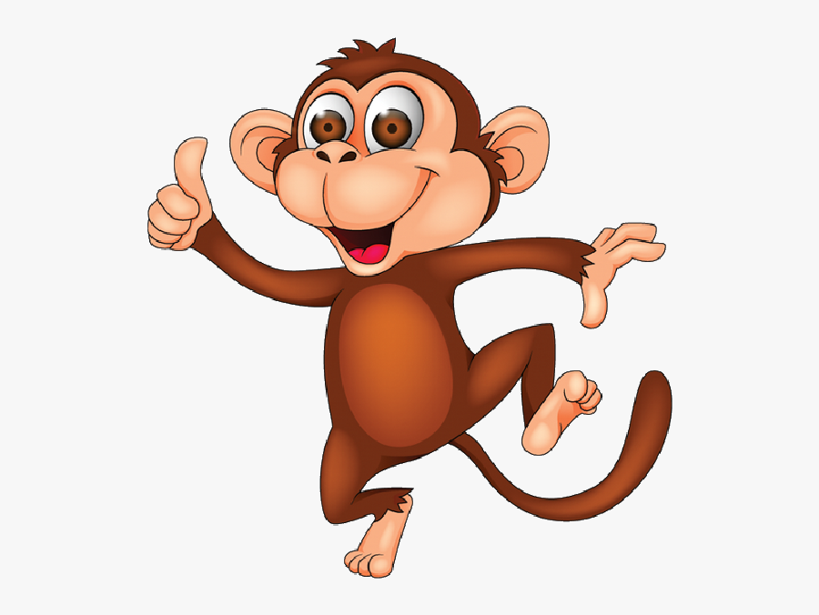 Cartoon Monkey Image Png - Monkey Cartoon Png Hd, Transparent Clipart