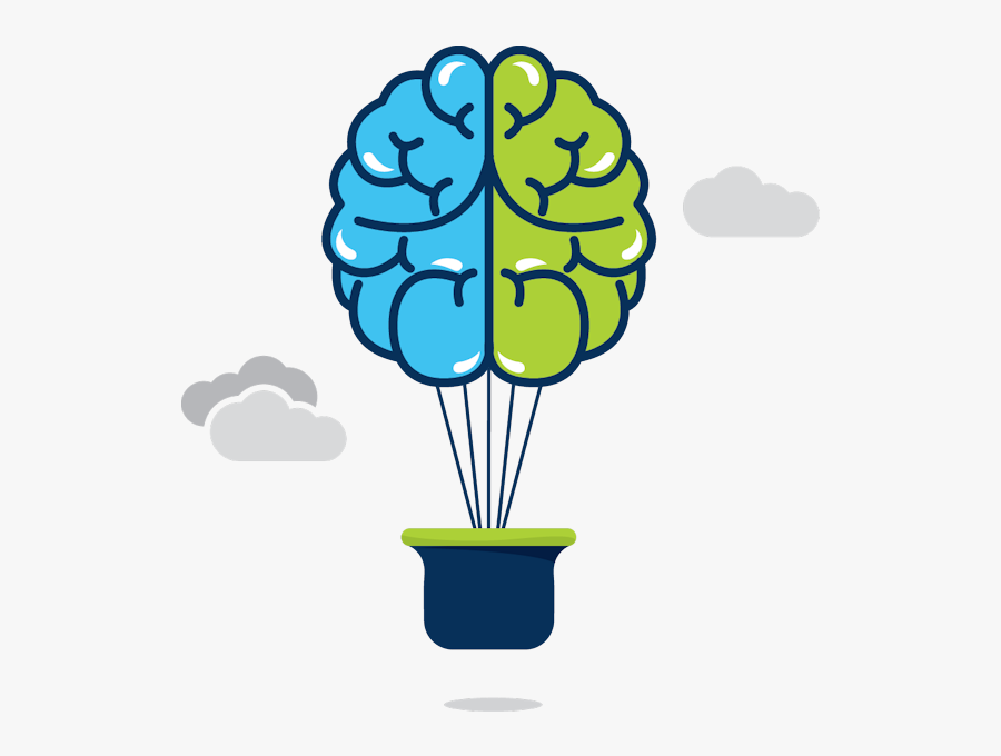 Marketing Left Brain Right Brain, Transparent Clipart