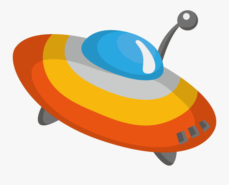 Kids And Curiosity Will Go On Forever - Alien Cartoon Ufo, Transparent Clipart