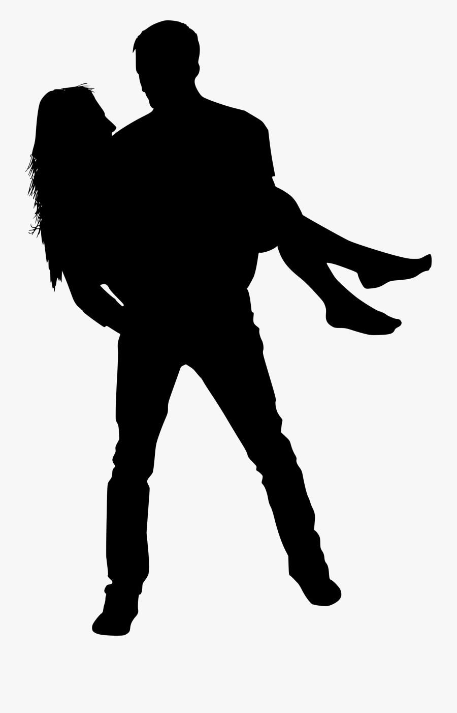 Transparent Man Woman Clipart - Man And Woman Silhouette Png, Transparent Clipart