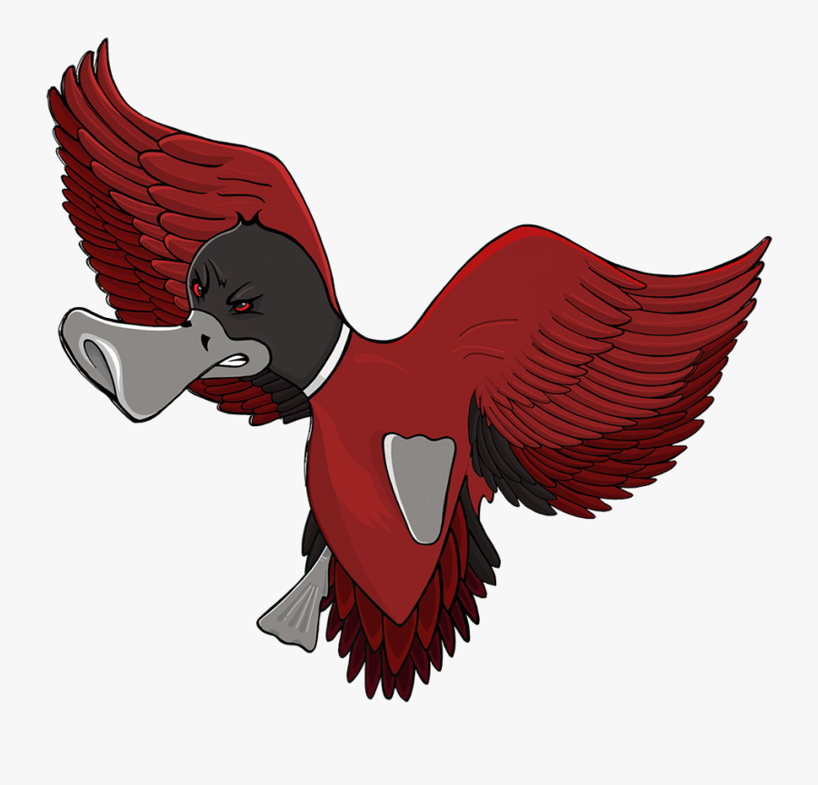 We Design Build Excite Flying Duck Clipart , Png Download - Bird Of Prey, Transparent Clipart