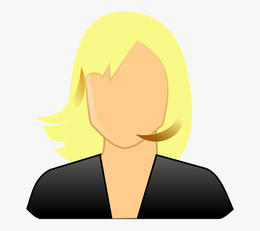 Windows Female User Icon, Transparent Clipart