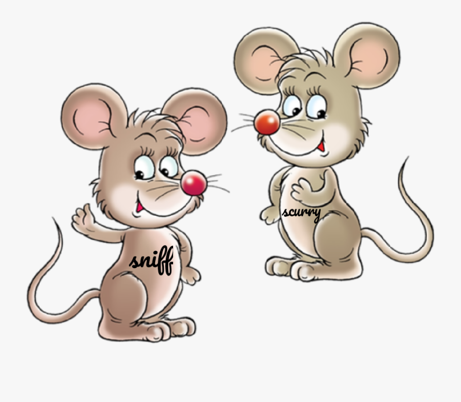 Credit To Disney And @tikhub For Images - Two Cartoon Mice, Transparent Clipart