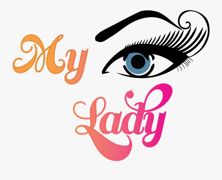 Eyelash Clipart Esthetician - My Lady Logo, Transparent Clipart