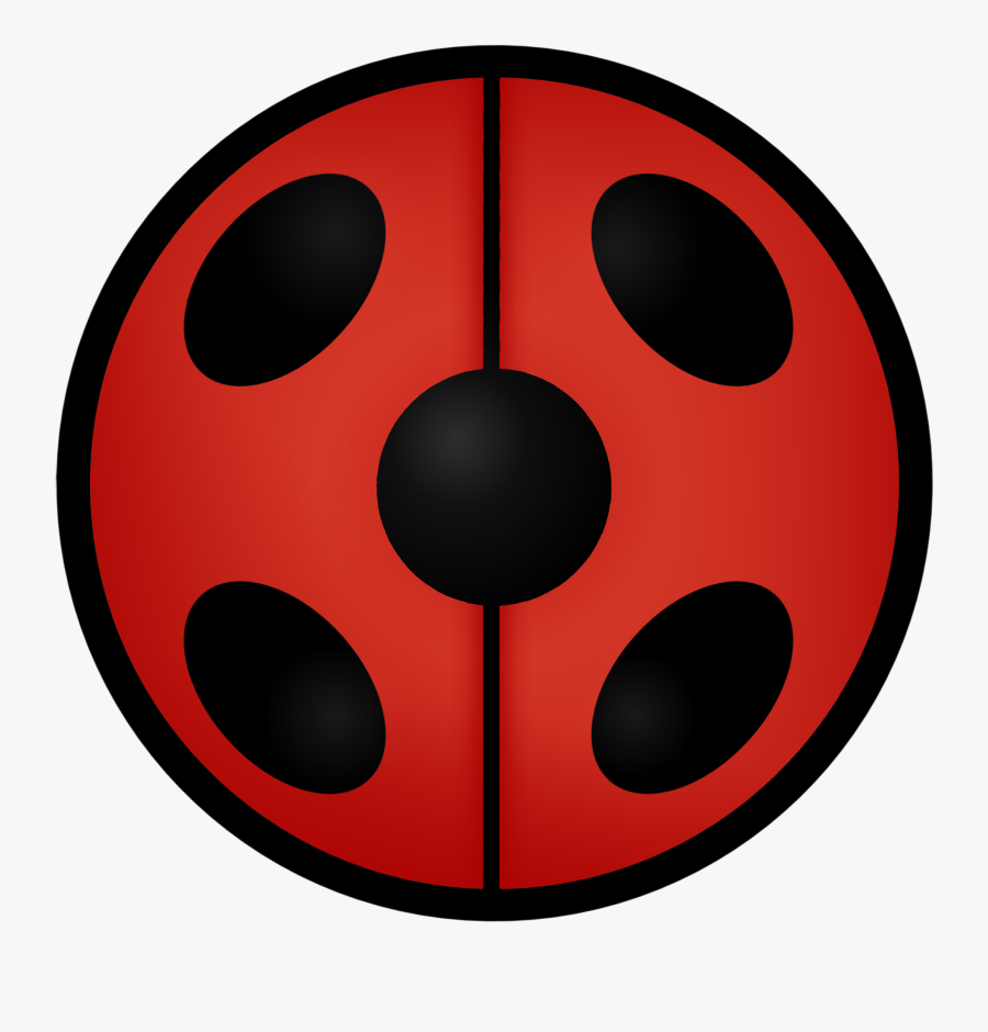 Miraculous Ladybug Symbol - Transparent Miraculous Ladybug Logo, Transparent Clipart