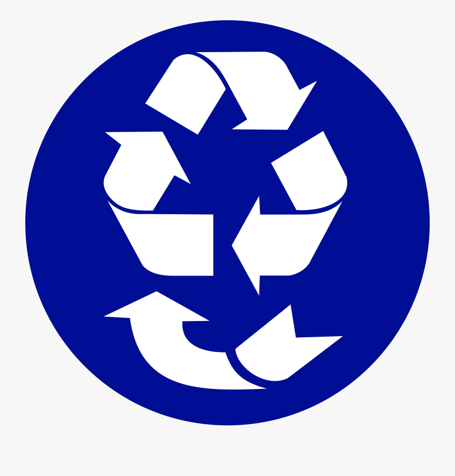 Recover Symbol - Recycling Bin Transparent Background, Transparent Clipart