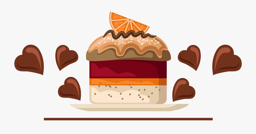 Pastry Clipart Cafe Food - Życzenia Urodzinowe Realizacji Planów, Transparent Clipart