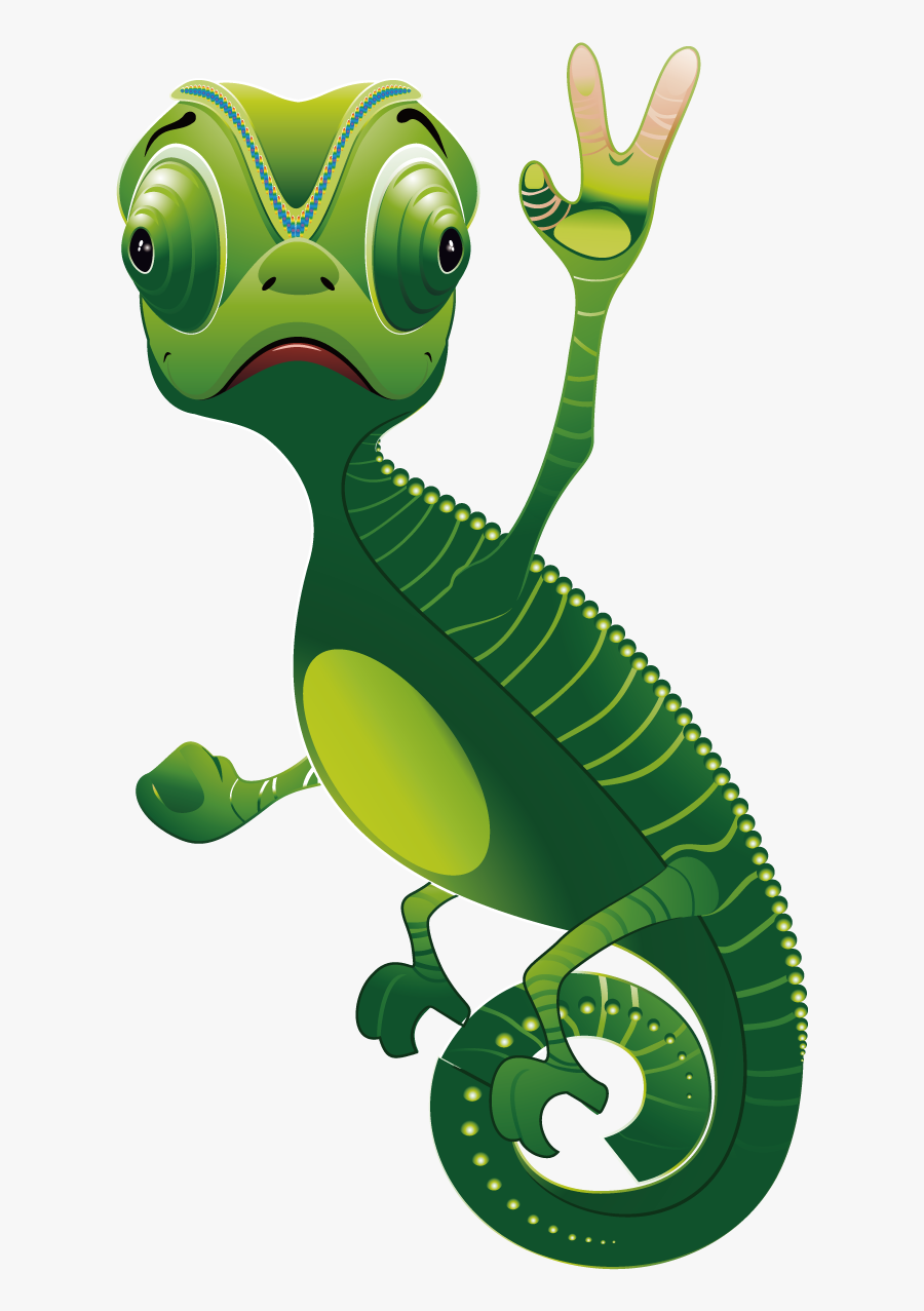 Lizard Cartoon Computer File - Cartoon, Transparent Clipart