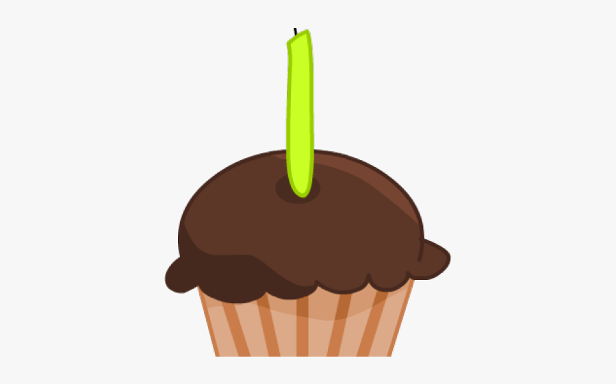 Pastry Clipart Small Cupcake, Transparent Clipart