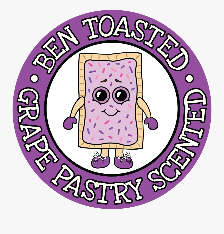 Grape Pastry Whiffer Stickers Scratch & Sniff Stickers, Transparent Clipart