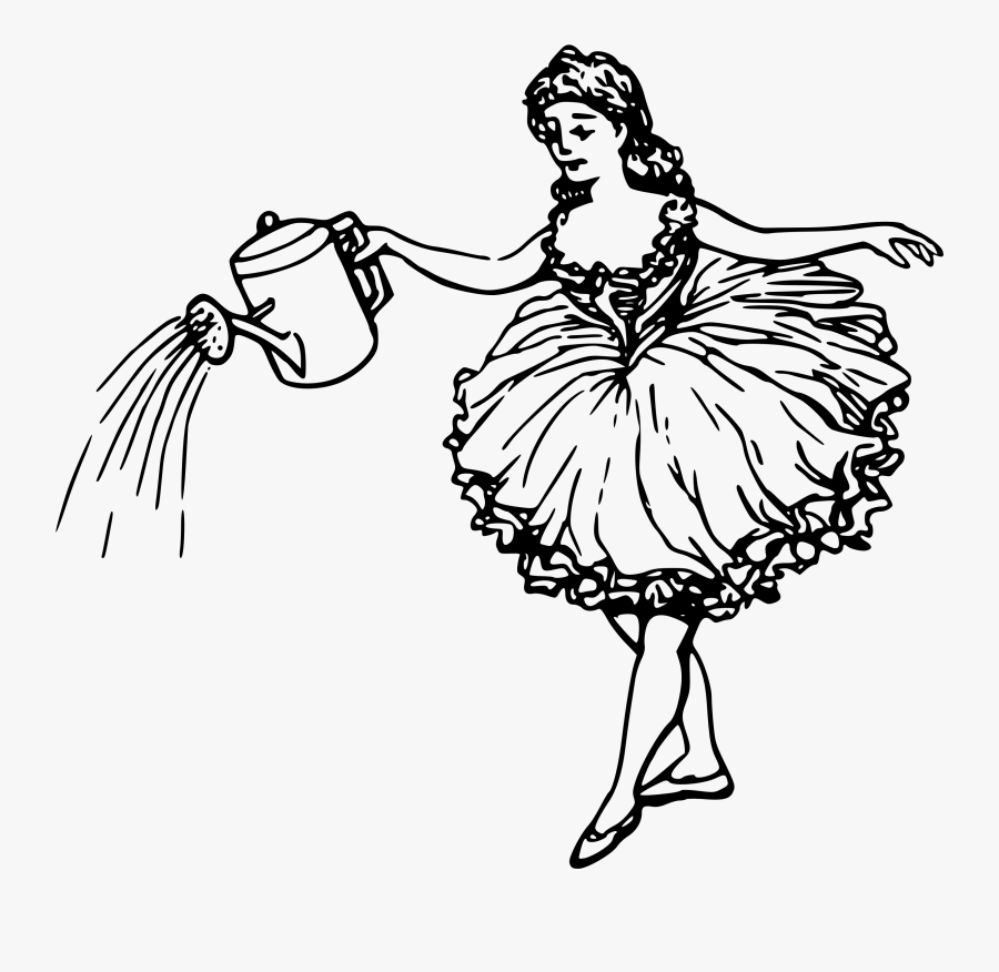 Gardener Clipart Black And White - Portable Network Graphics, Transparent Clipart