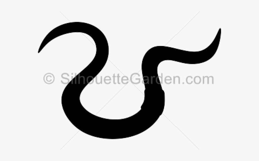 Silhouette Worm Cliparts - Fsc, Transparent Clipart