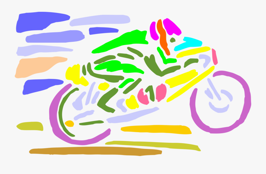 Flower,art,area - Motorcycle Racing, Transparent Clipart