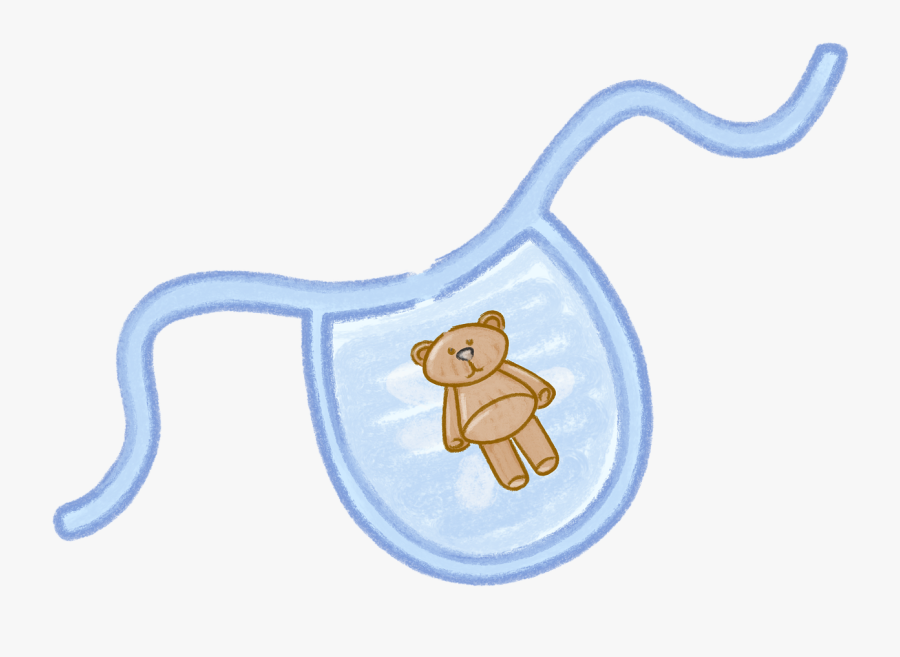 Blue Baby Bib Png, Transparent Clipart