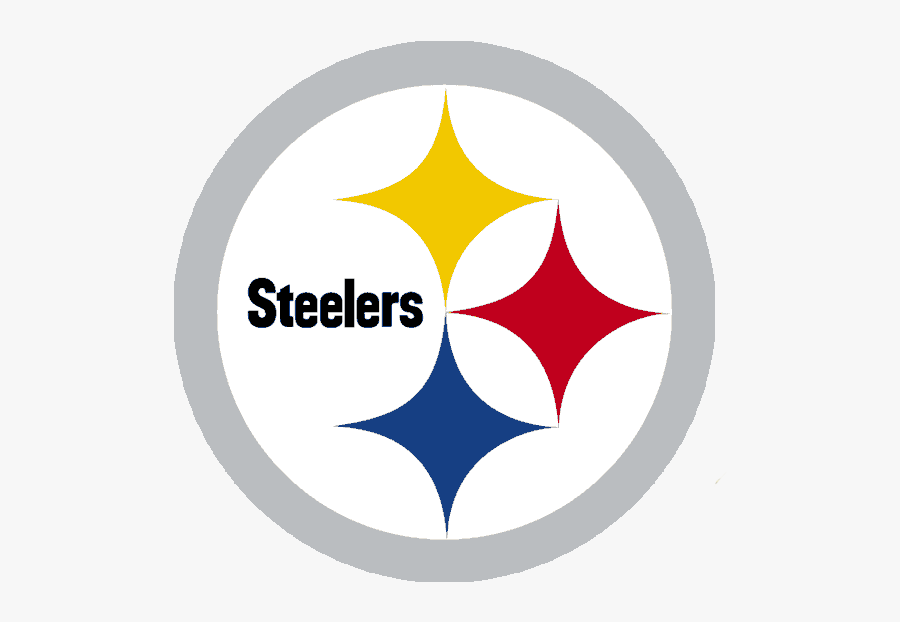 Steelers - Pittsburgh Steelers Logo With Yellow Background, Transparent Clipart