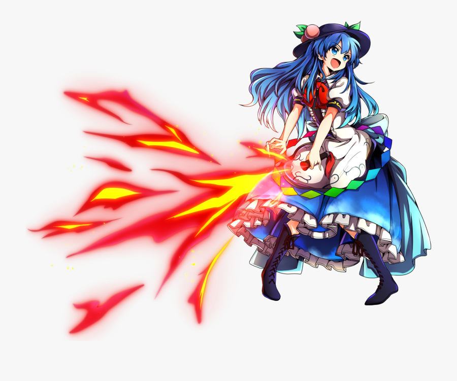 The Big Imageboard Tbib 1girl Alternate Eye Color Baba - Tenshi Sword Of Hisou, Transparent Clipart