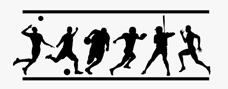 Sport Image Black And White, Transparent Clipart