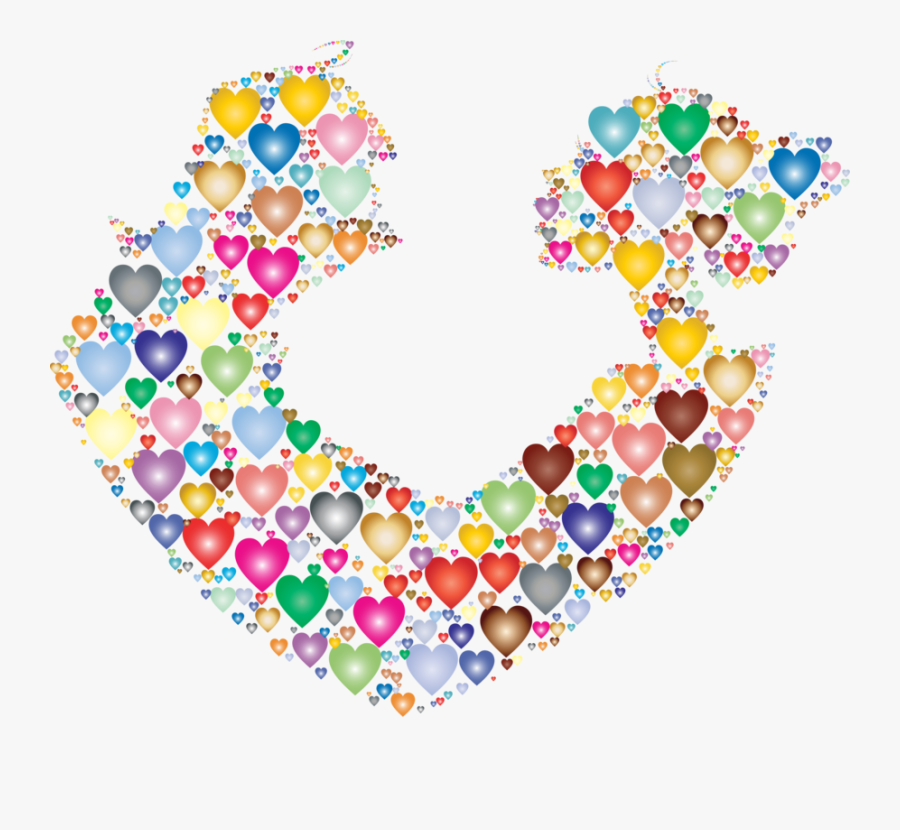 Heart Computer Icons Silhouette Couple - Motif, Transparent Clipart