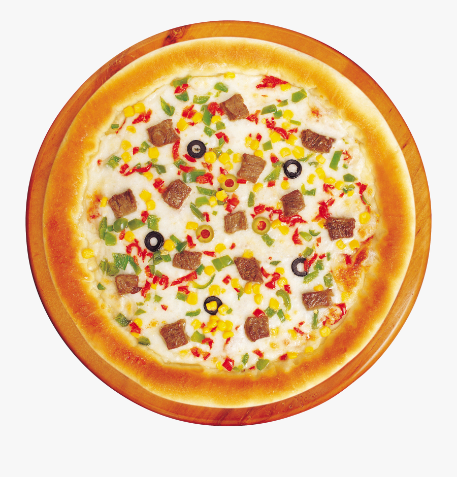 Pizza Clipart Kartun - Pizza Round Png, Transparent Clipart