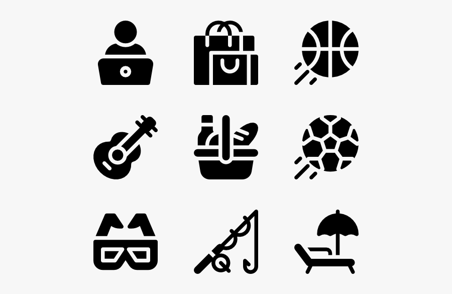 Hobbies Icon Png, Transparent Clipart