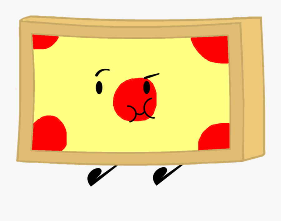 Bfdi Poses Clipart Pizza Clip Art - Bfdi Pizza, Transparent Clipart