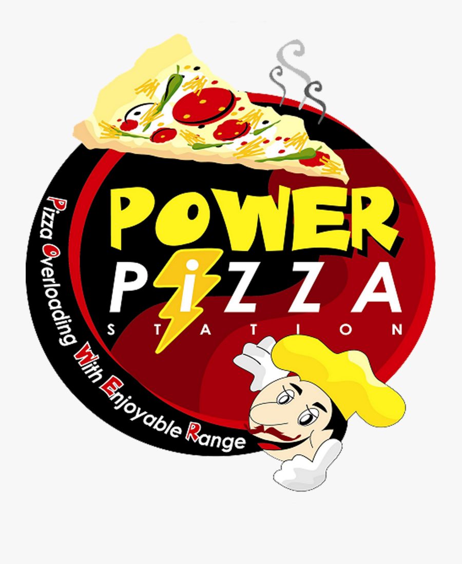 Free Logo Download Clip - Power Pizza, Transparent Clipart