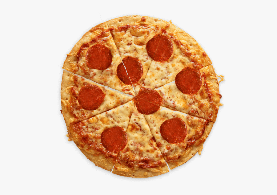 Clip Art Flower Pizza - Pizza Pepperoni Png, Transparent Clipart