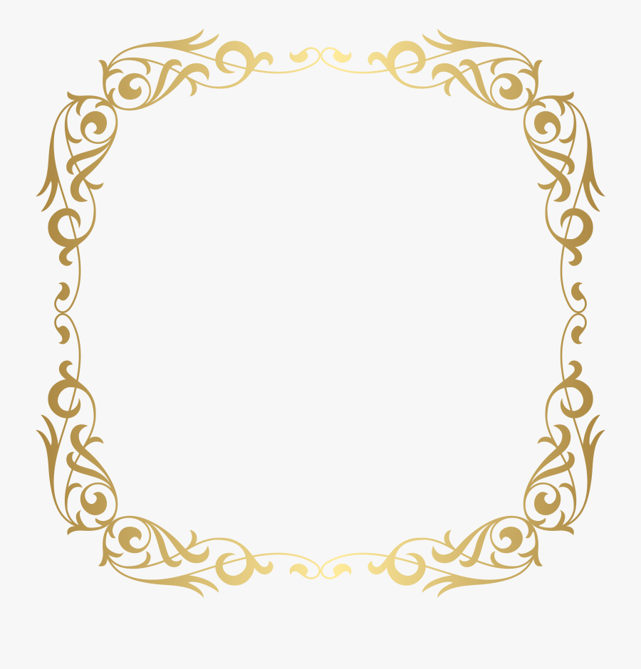 Gold Frame Border Png Frame Frame Clipart Gold Border, Transparent Clipart