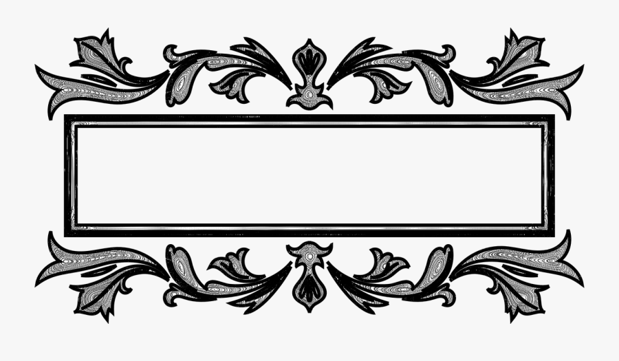 Frame Vintage Ornate - กรอบ วิน เท จ, Transparent Clipart