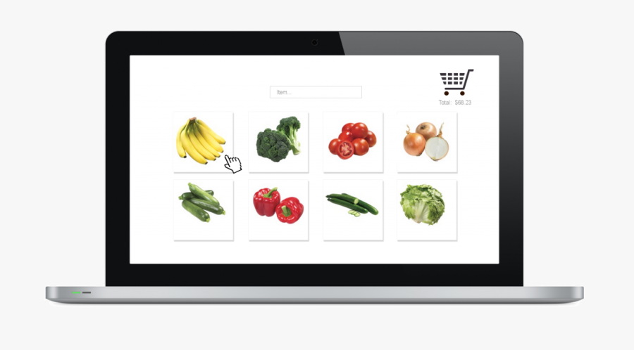 Online Grocery Shopping - Tablet Computer, Transparent Clipart