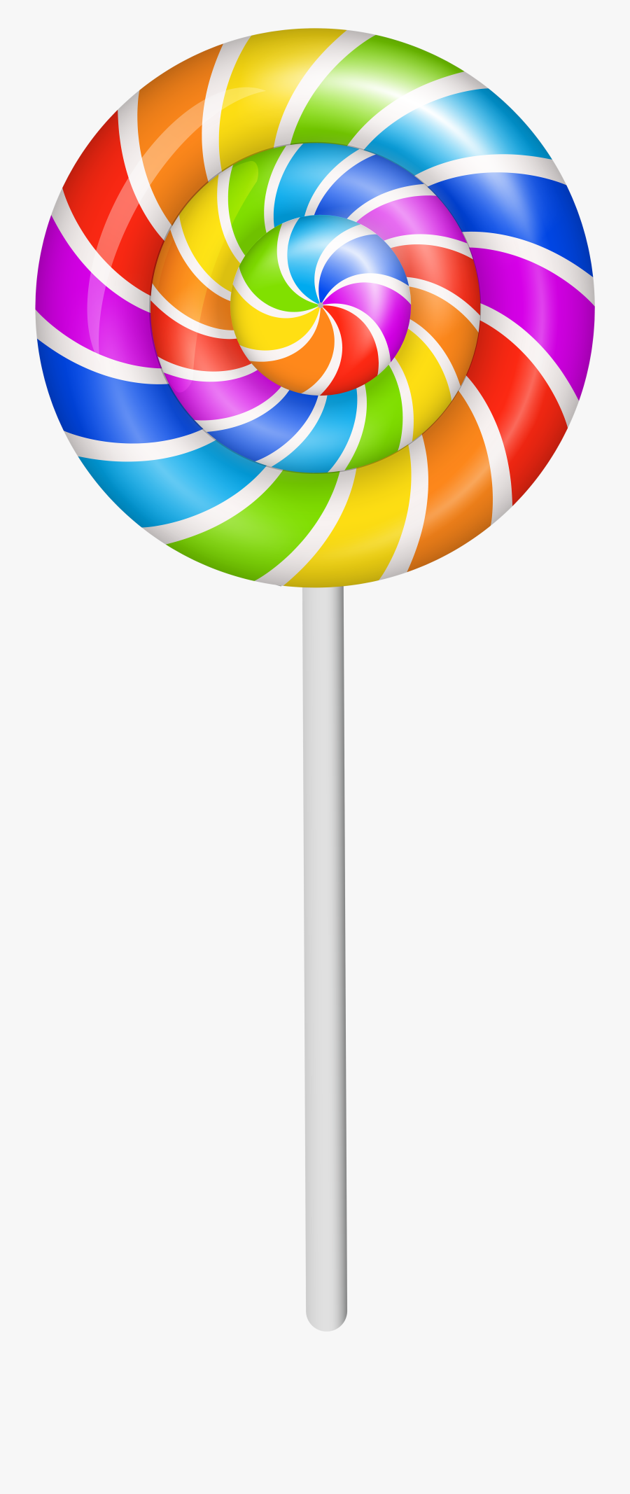 Clip Art Colorful Png Clip Art - Transparent Transparent Background Lollipop Clipart, Transparent Clipart