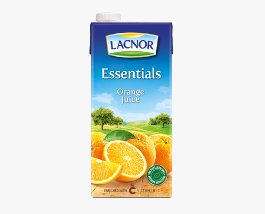 Orange Juice, 1l Tetra Pak - Lacnor Mango Juice, Transparent Clipart