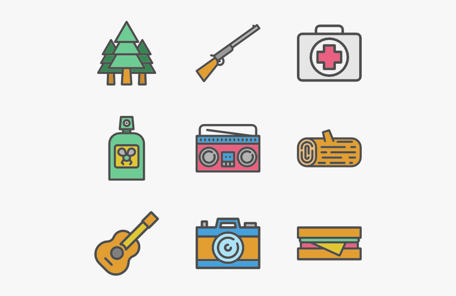 Camping Elements - Camping, Transparent Clipart