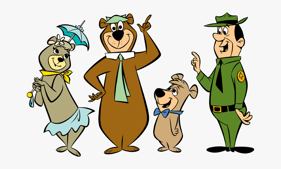 Yogi Bear And Boo Boo, Transparent Clipart