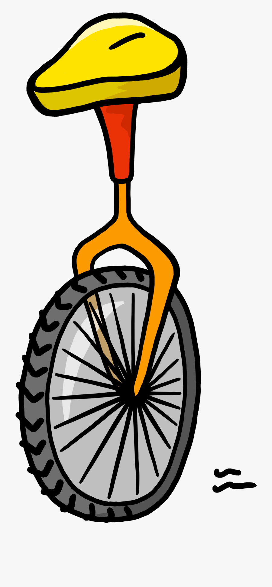 Unicycle Clipart, Transparent Clipart