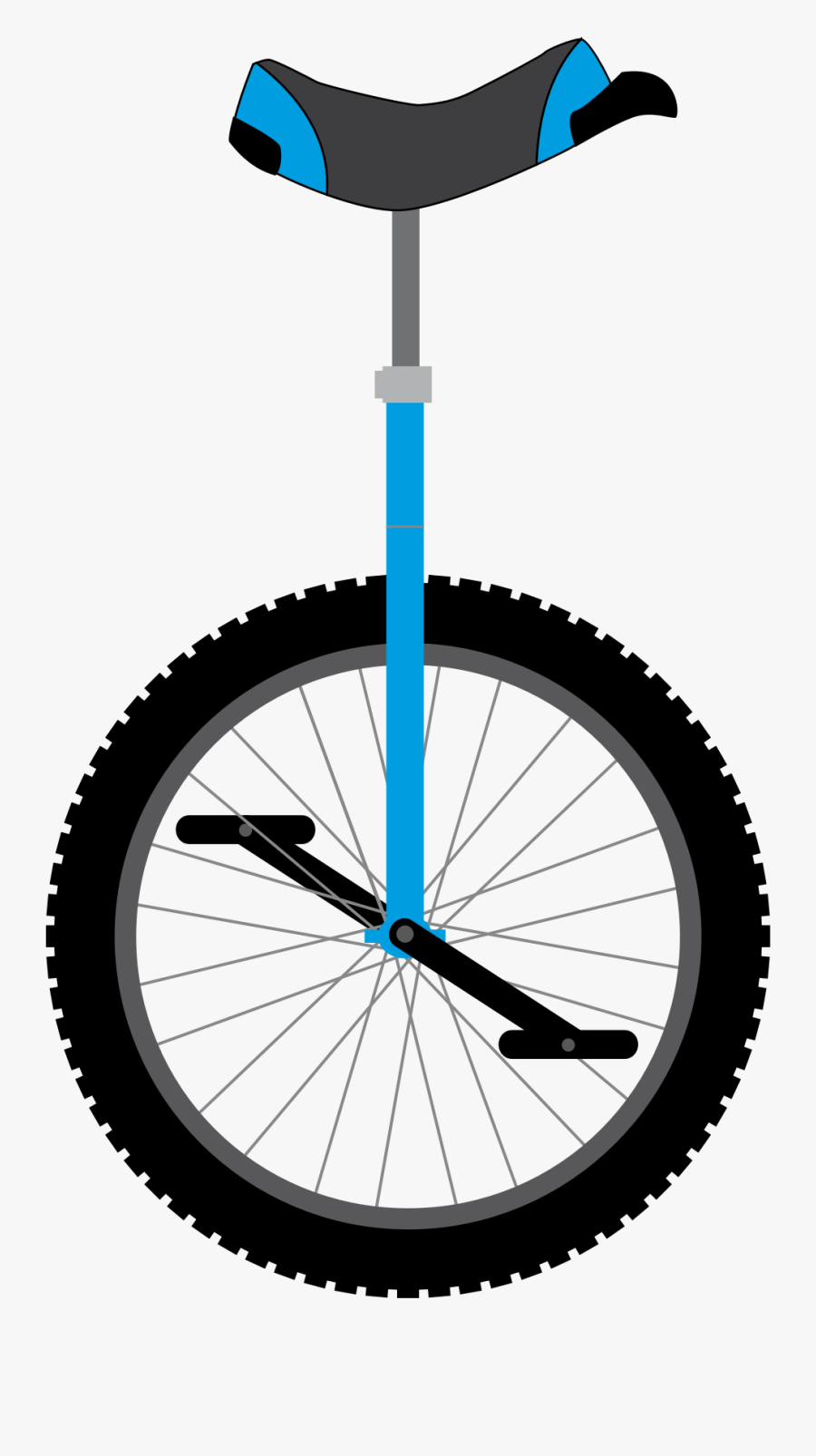 Clipart - Clipart Unicycle, Transparent Clipart