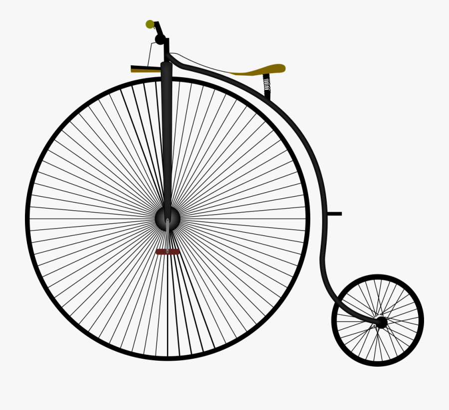 Penny Farthing Transparent Background, Transparent Clipart